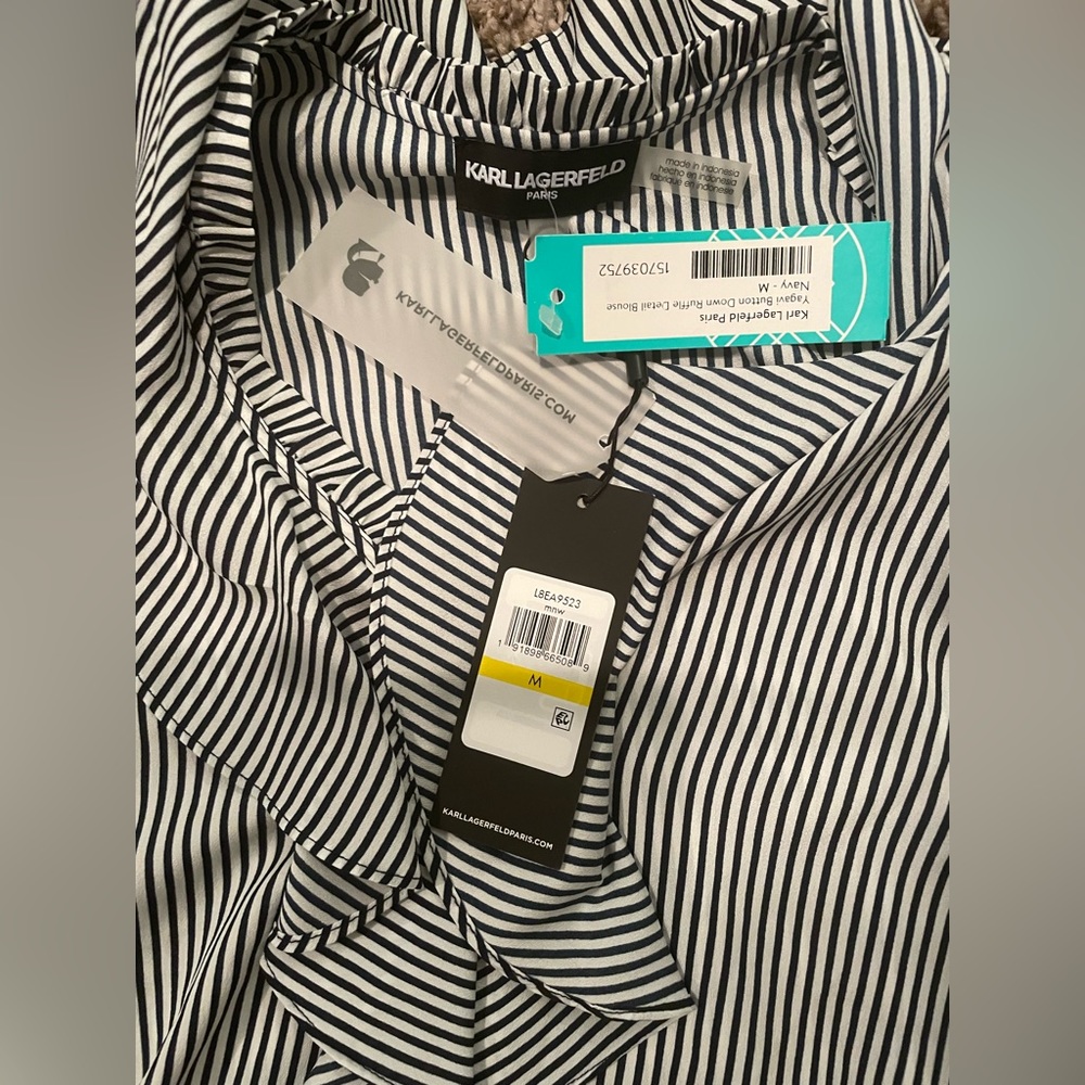 Stripe brand new fancy blouse!